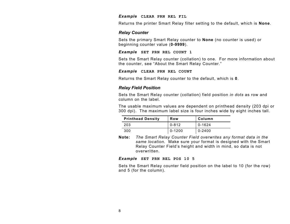 Avery Dennison 7410 MonarchNet2 Smart Relay User Manual | Page 8 / 10