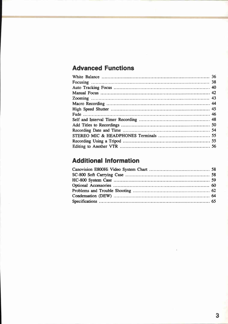 Canon E800 User Manual | Page 15 / 79