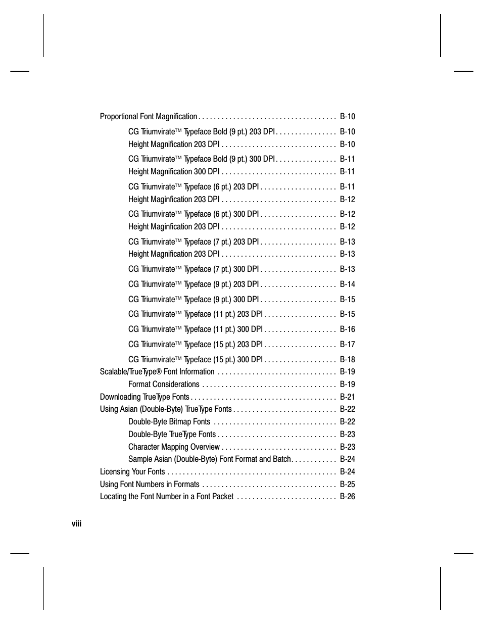 Paxar Monarch 9850 User Manual | Page 10 / 322