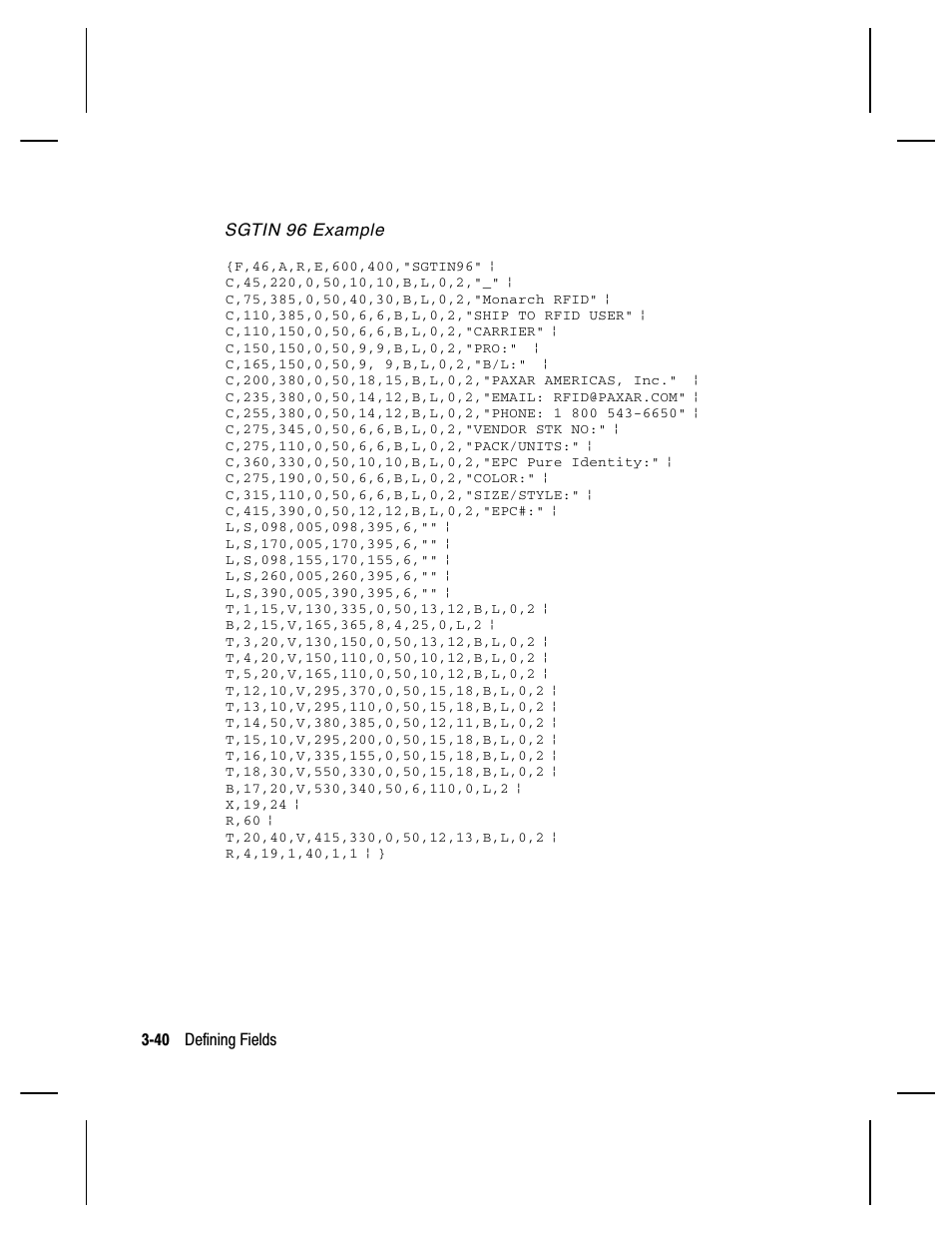 Paxar Monarch 9850 User Manual | Page 106 / 322