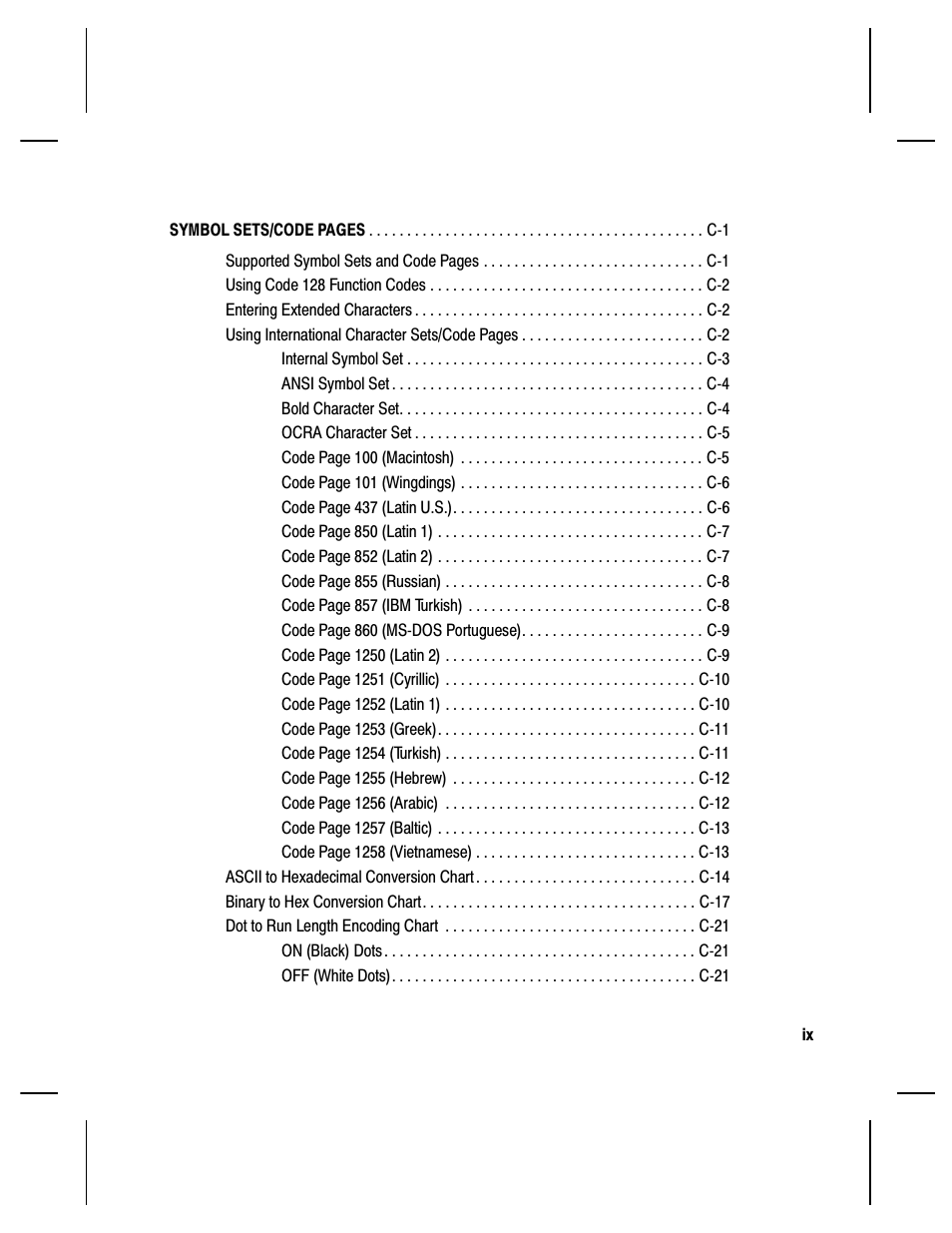 Paxar Monarch 9850 User Manual | Page 11 / 322