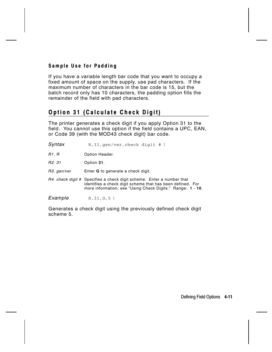 Paxar Monarch 9850 User Manual | Page 119 / 322