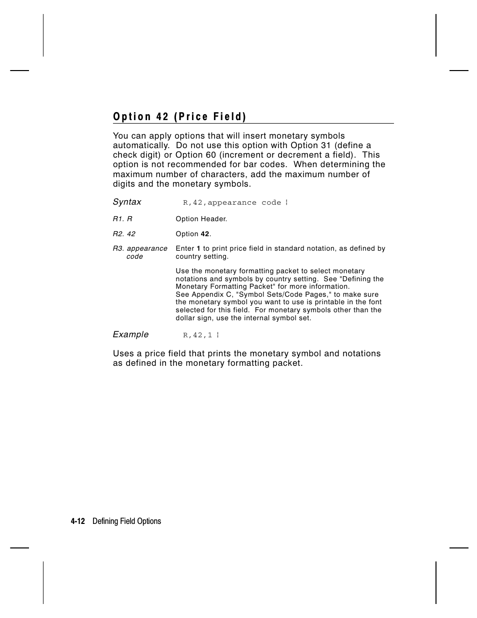 Paxar Monarch 9850 User Manual | Page 120 / 322