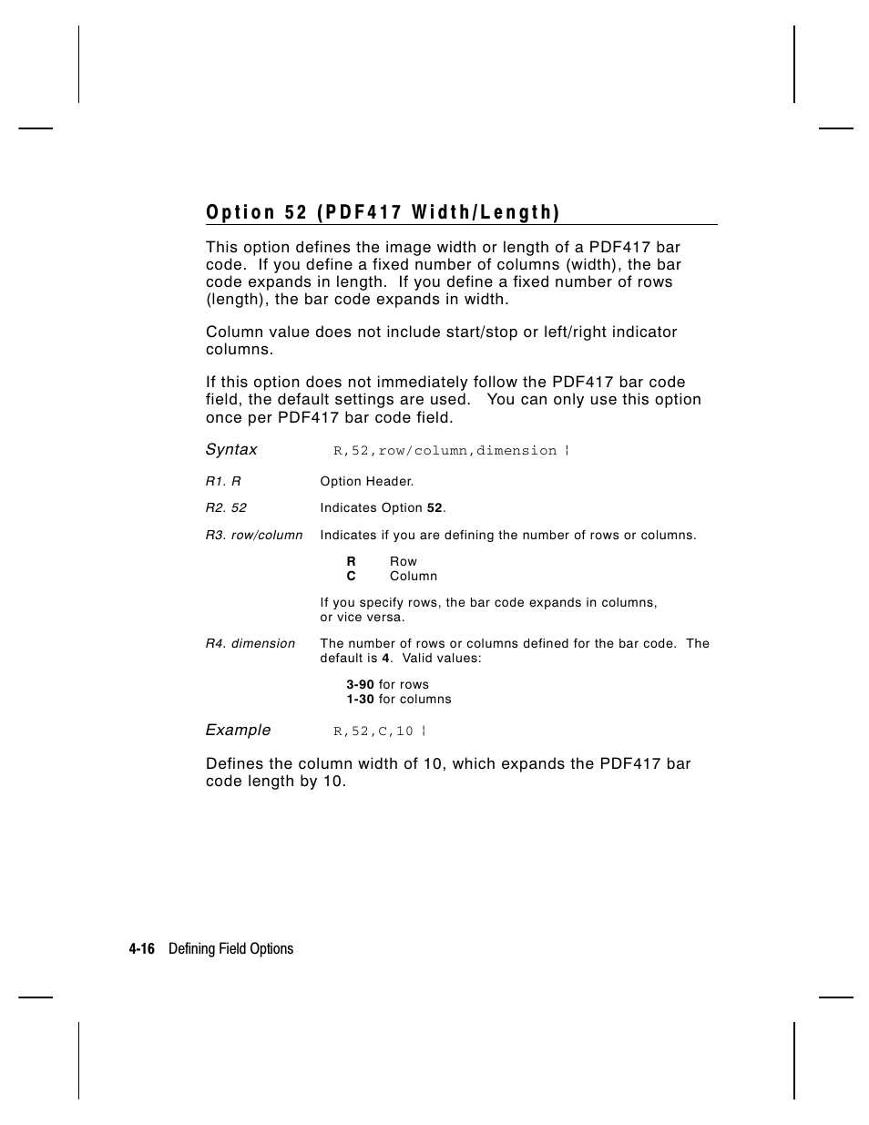 Paxar Monarch 9850 User Manual | Page 124 / 322