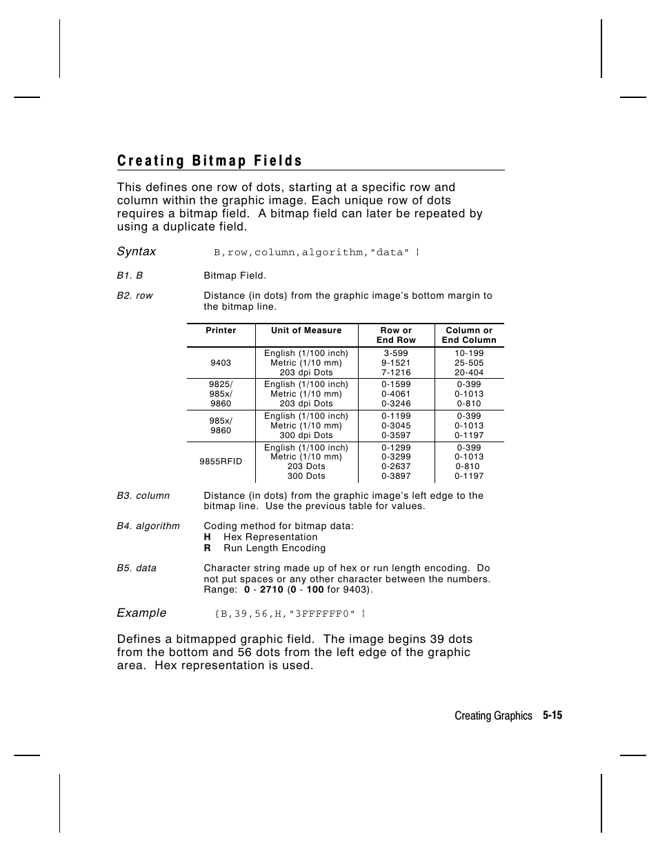 Example | Paxar Monarch 9850 User Manual | Page 149 / 322