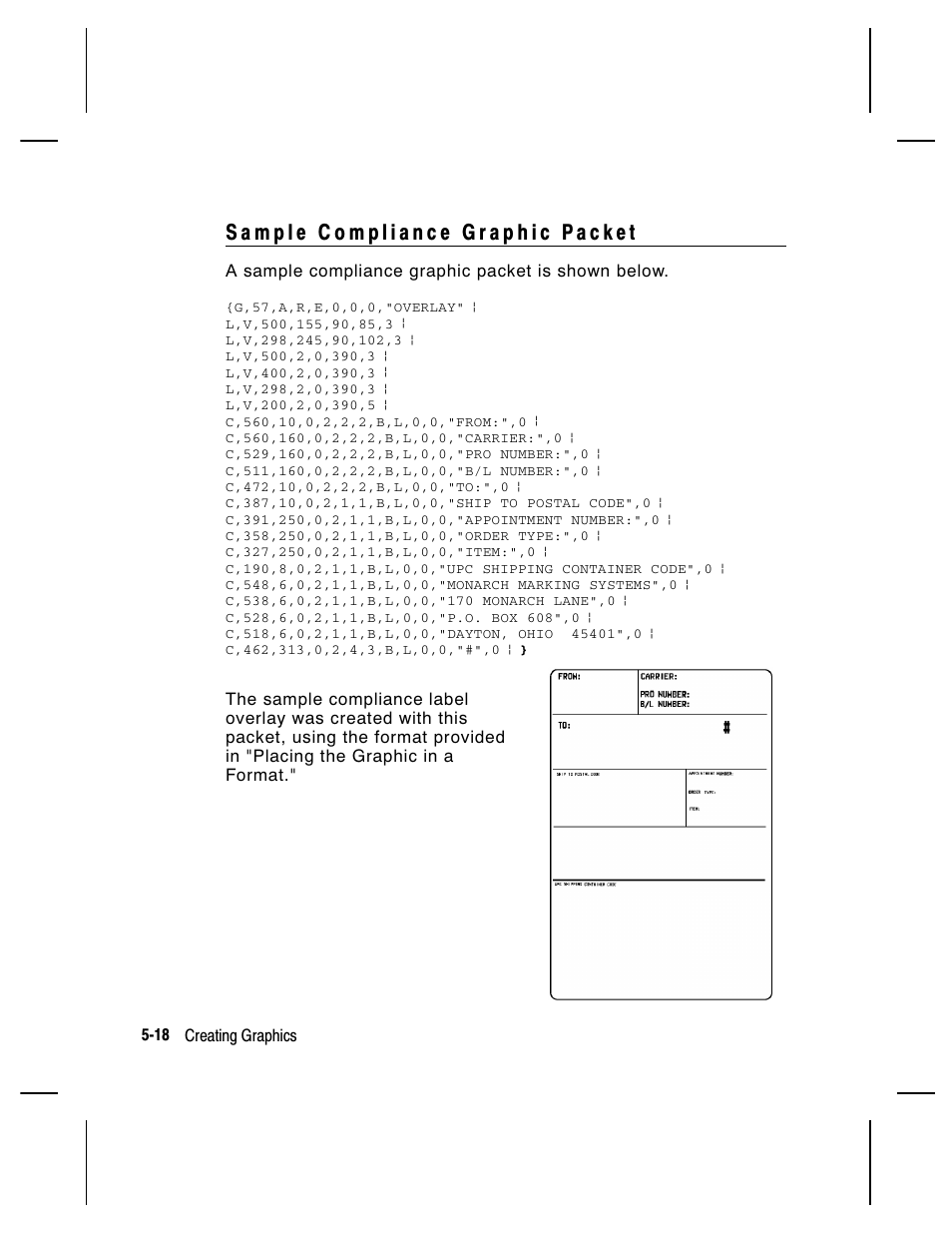 Paxar Monarch 9850 User Manual | Page 152 / 322
