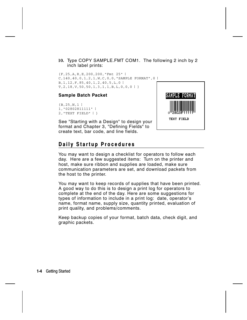 Paxar Monarch 9850 User Manual | Page 16 / 322