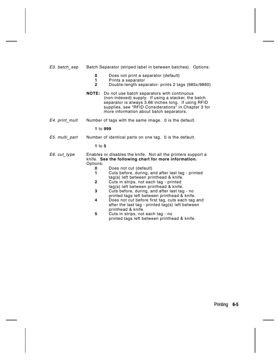 Paxar Monarch 9850 User Manual | Page 165 / 322