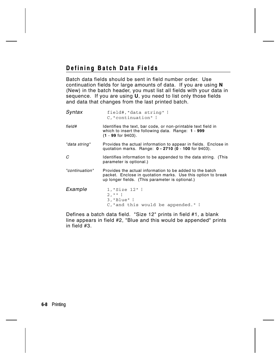 Paxar Monarch 9850 User Manual | Page 168 / 322