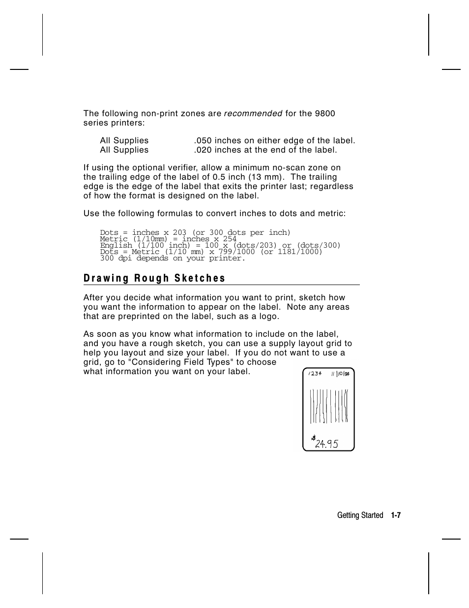 Paxar Monarch 9850 User Manual | Page 19 / 322