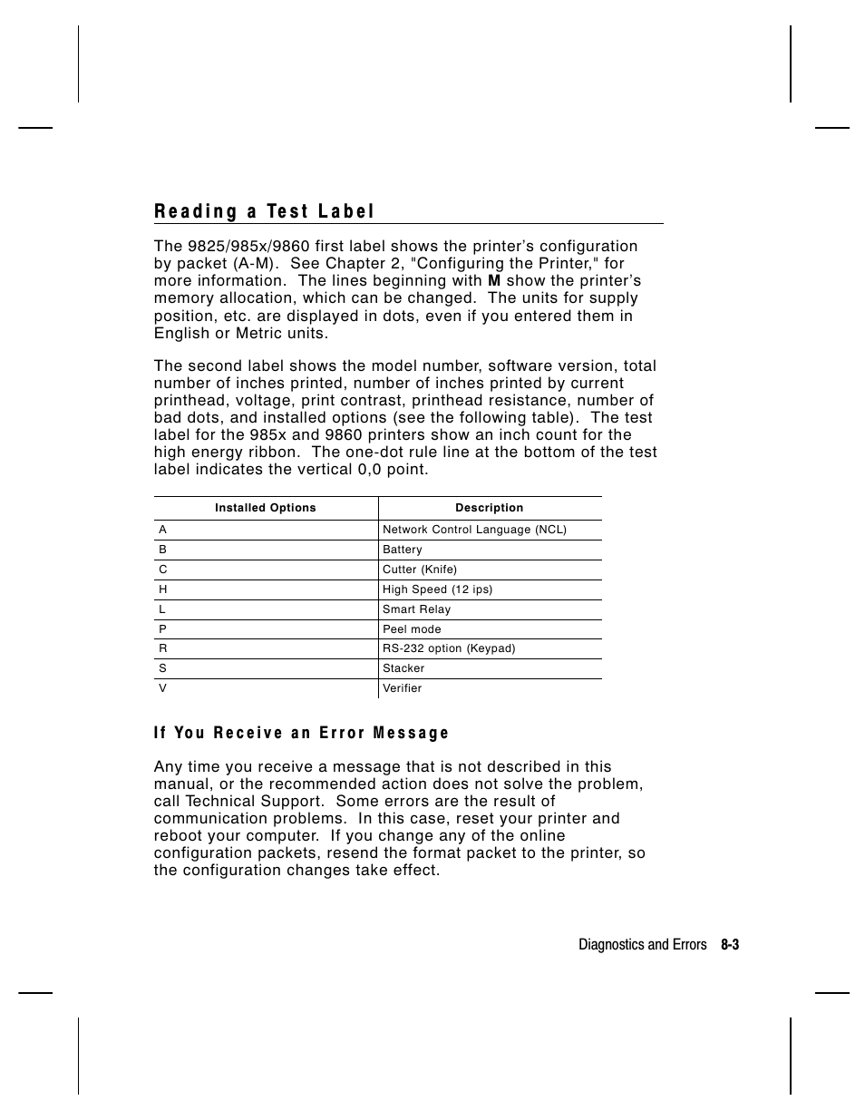 Paxar Monarch 9850 User Manual | Page 193 / 322