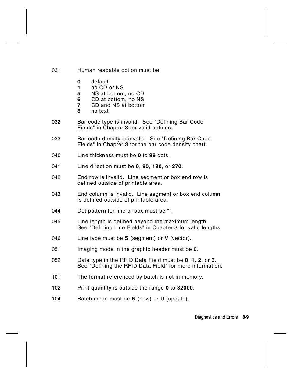 Paxar Monarch 9850 User Manual | Page 199 / 322