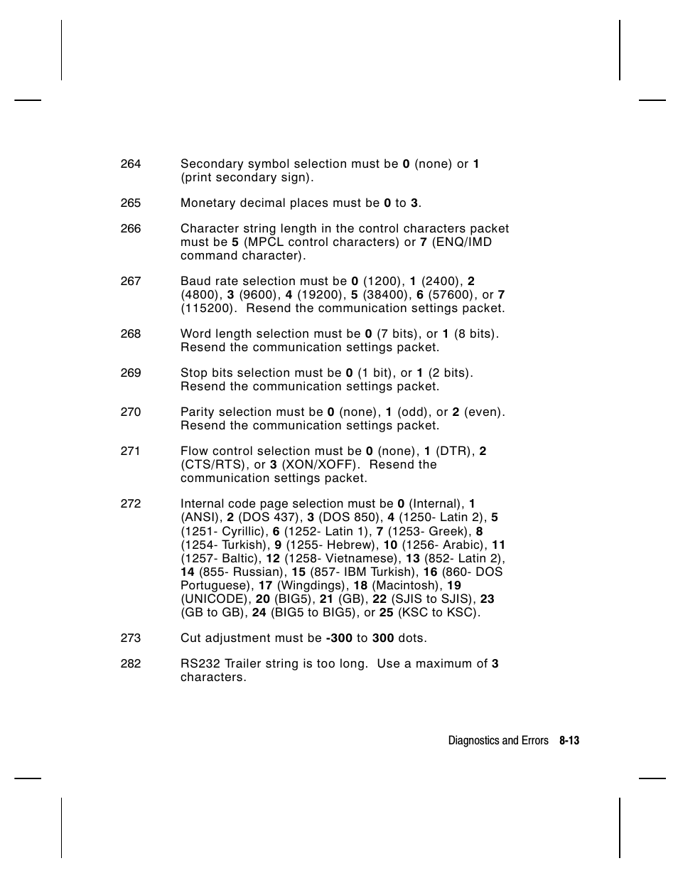 Paxar Monarch 9850 User Manual | Page 203 / 322