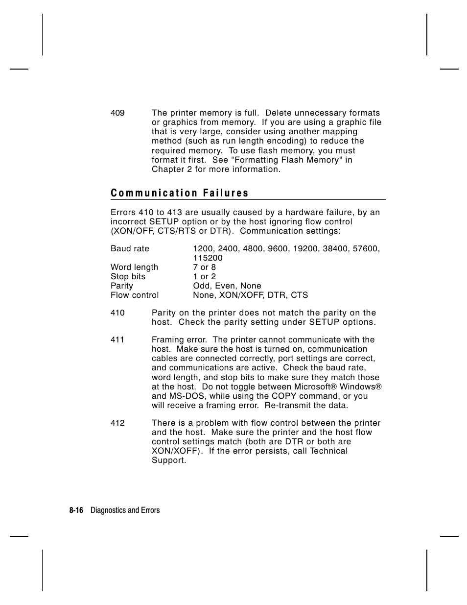 Paxar Monarch 9850 User Manual | Page 206 / 322
