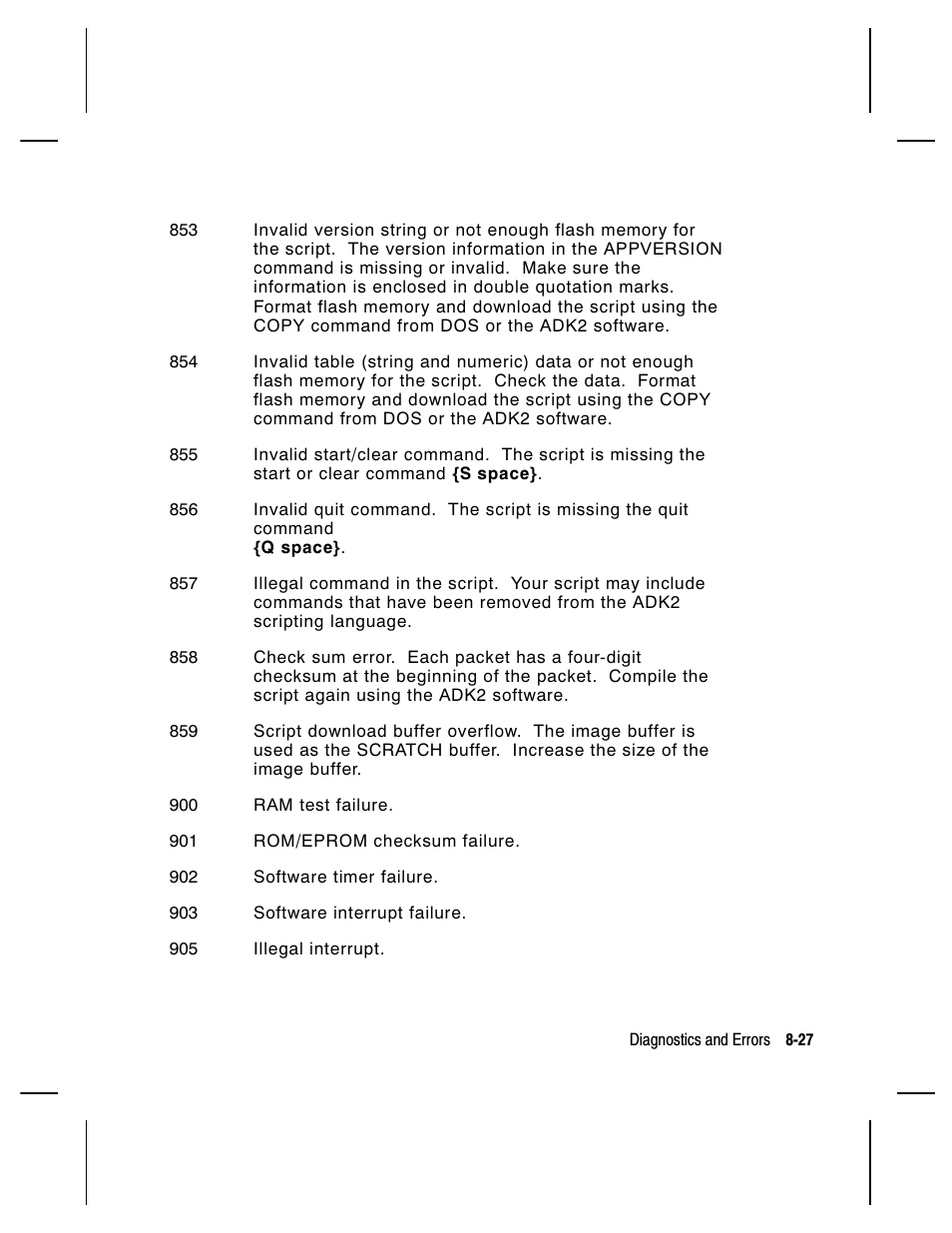 Paxar Monarch 9850 User Manual | Page 217 / 322