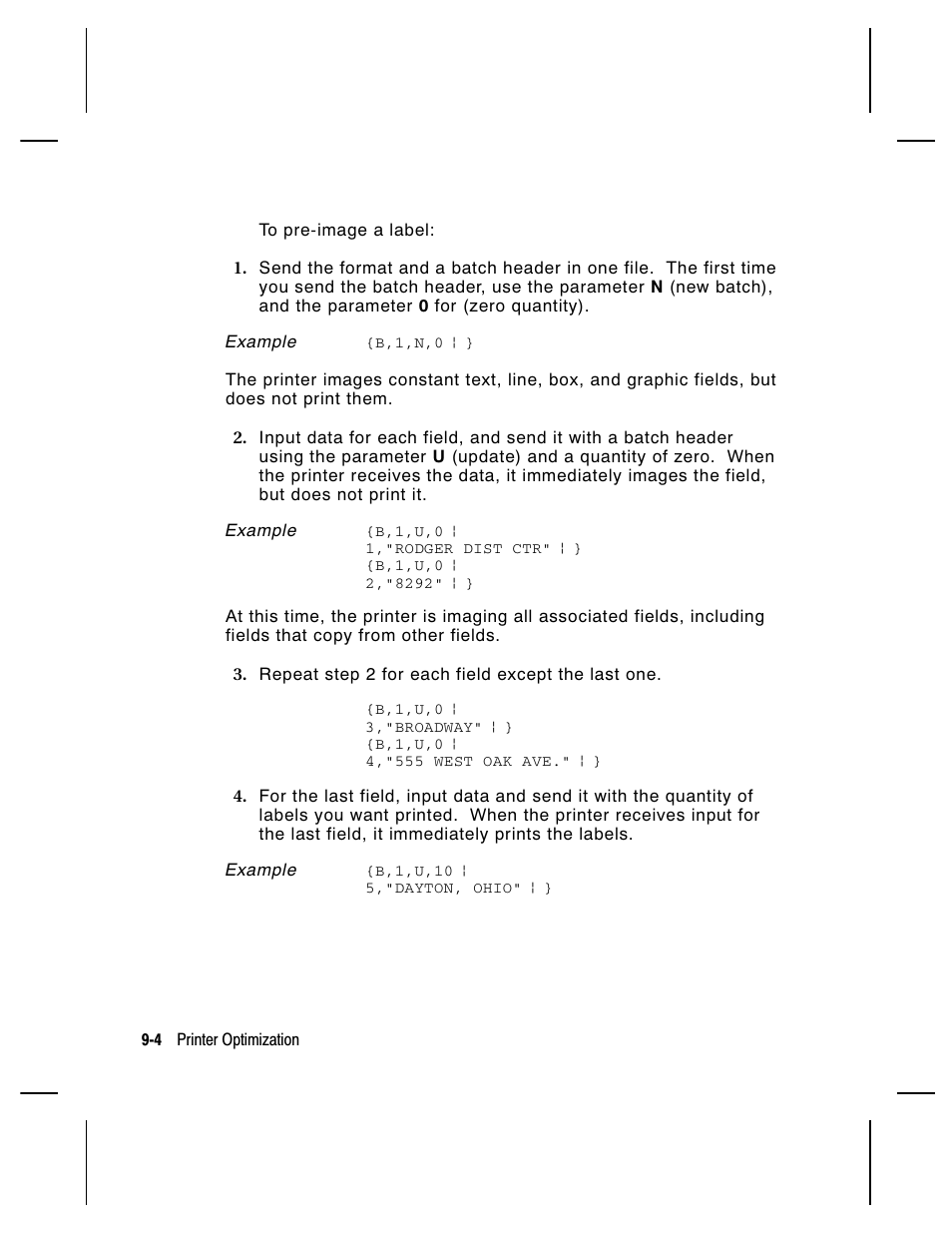 Paxar Monarch 9850 User Manual | Page 224 / 322