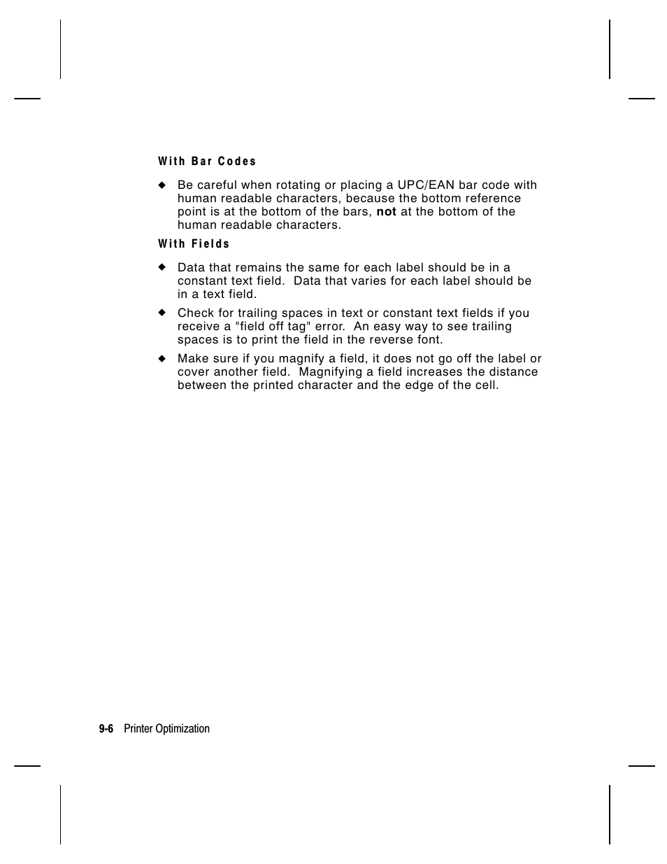 Paxar Monarch 9850 User Manual | Page 226 / 322