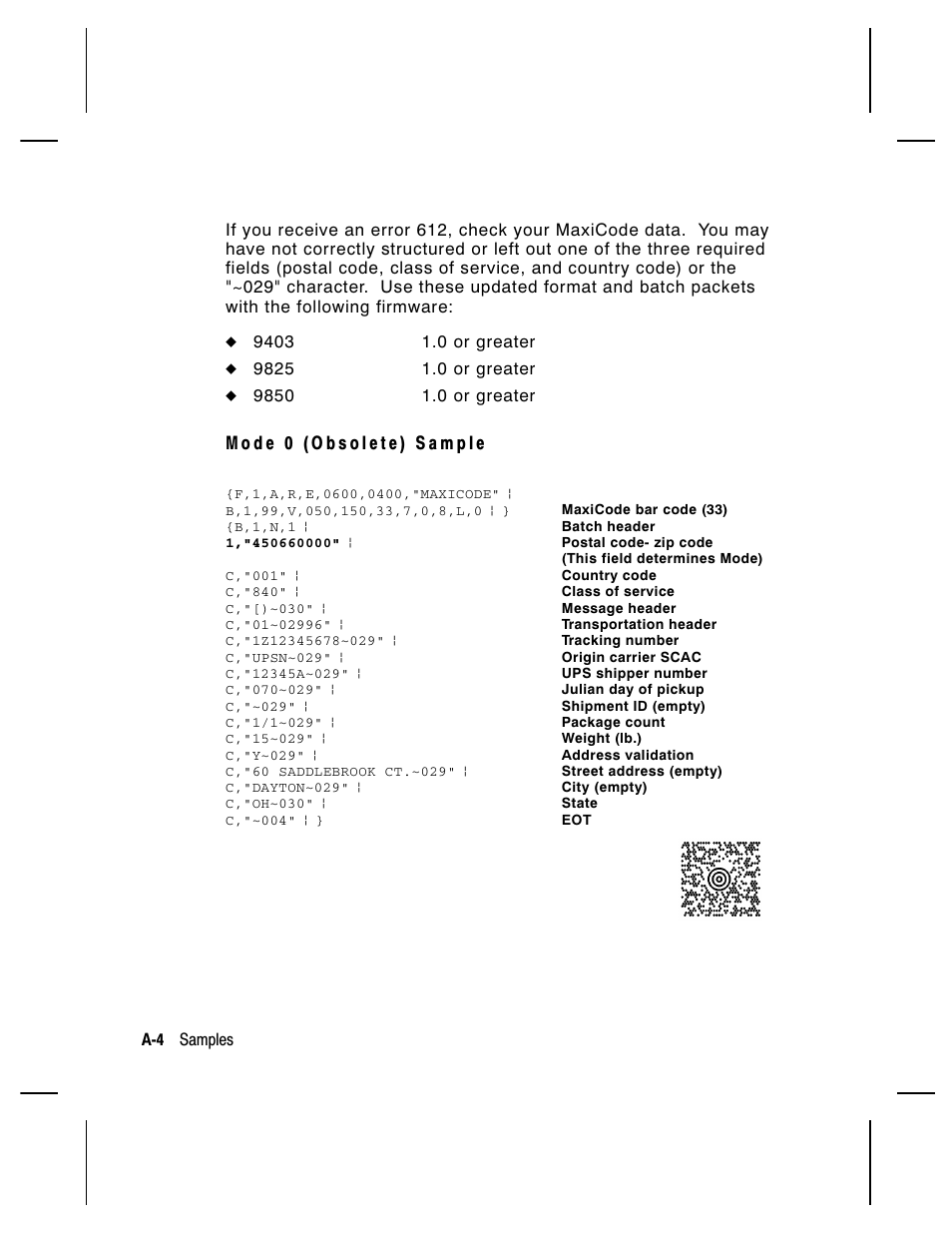 Paxar Monarch 9850 User Manual | Page 230 / 322
