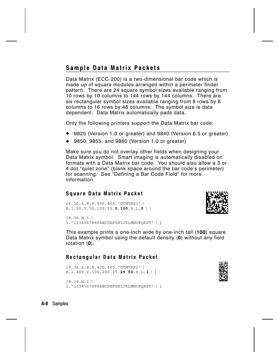 Paxar Monarch 9850 User Manual | Page 234 / 322