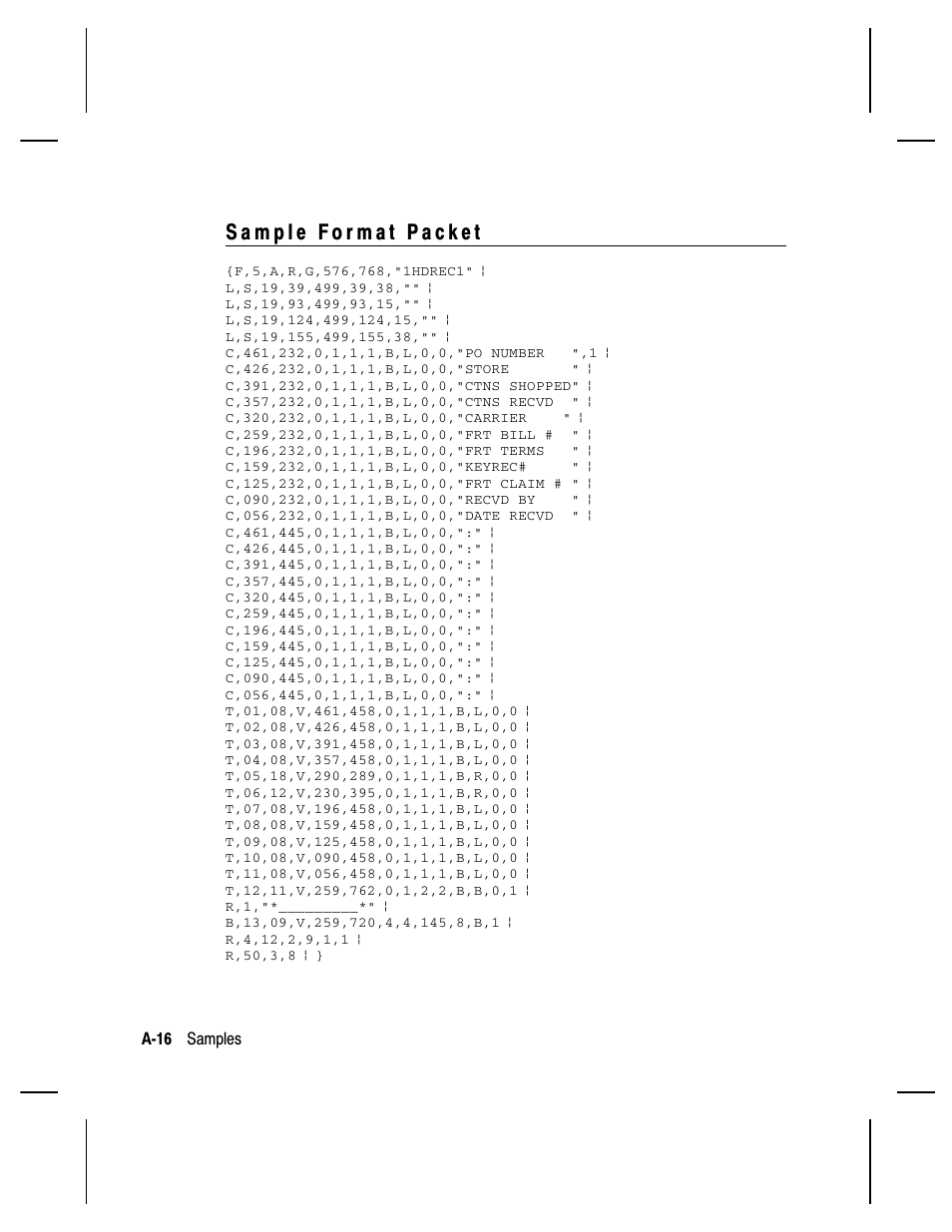 Paxar Monarch 9850 User Manual | Page 242 / 322