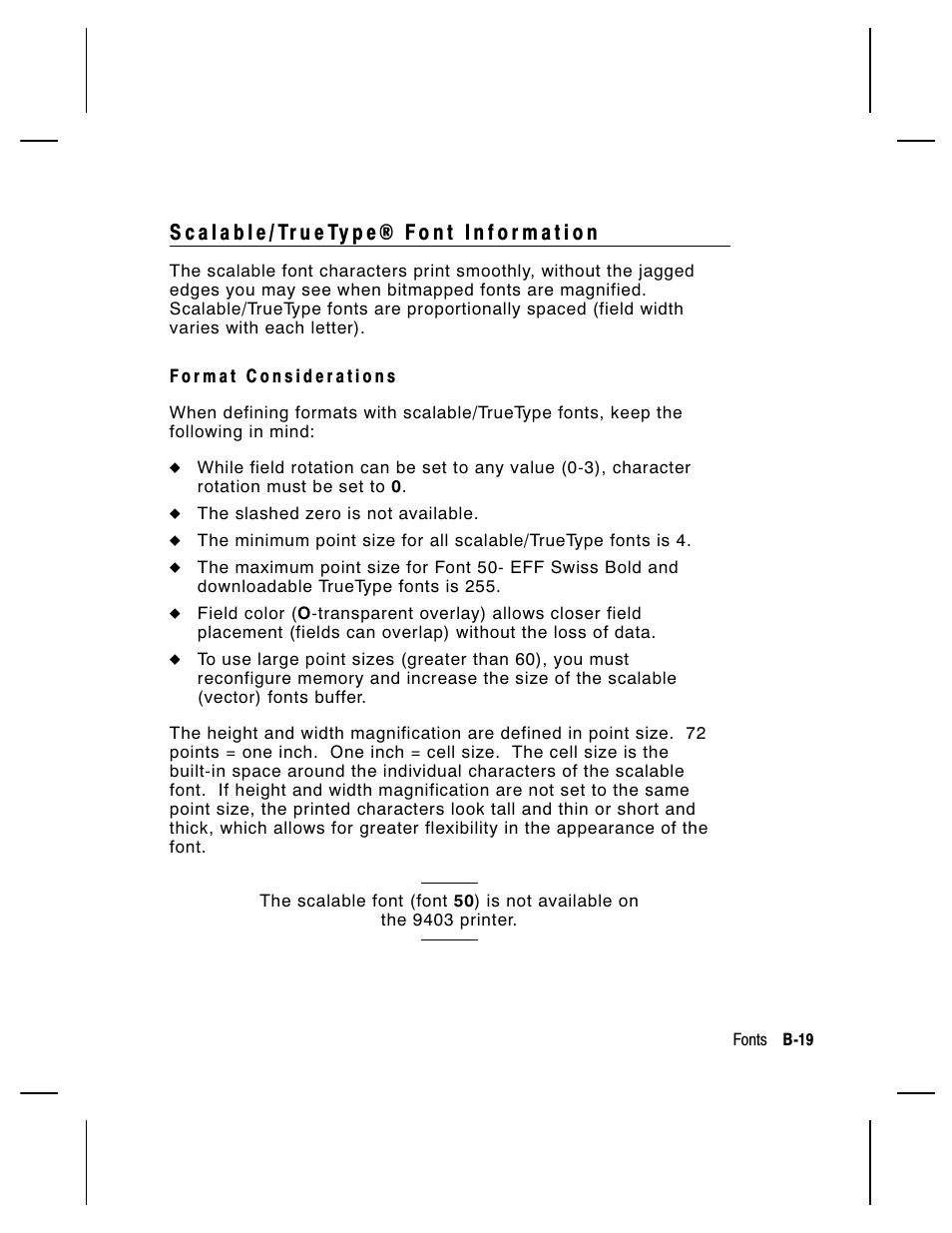 Paxar Monarch 9850 User Manual | Page 263 / 322