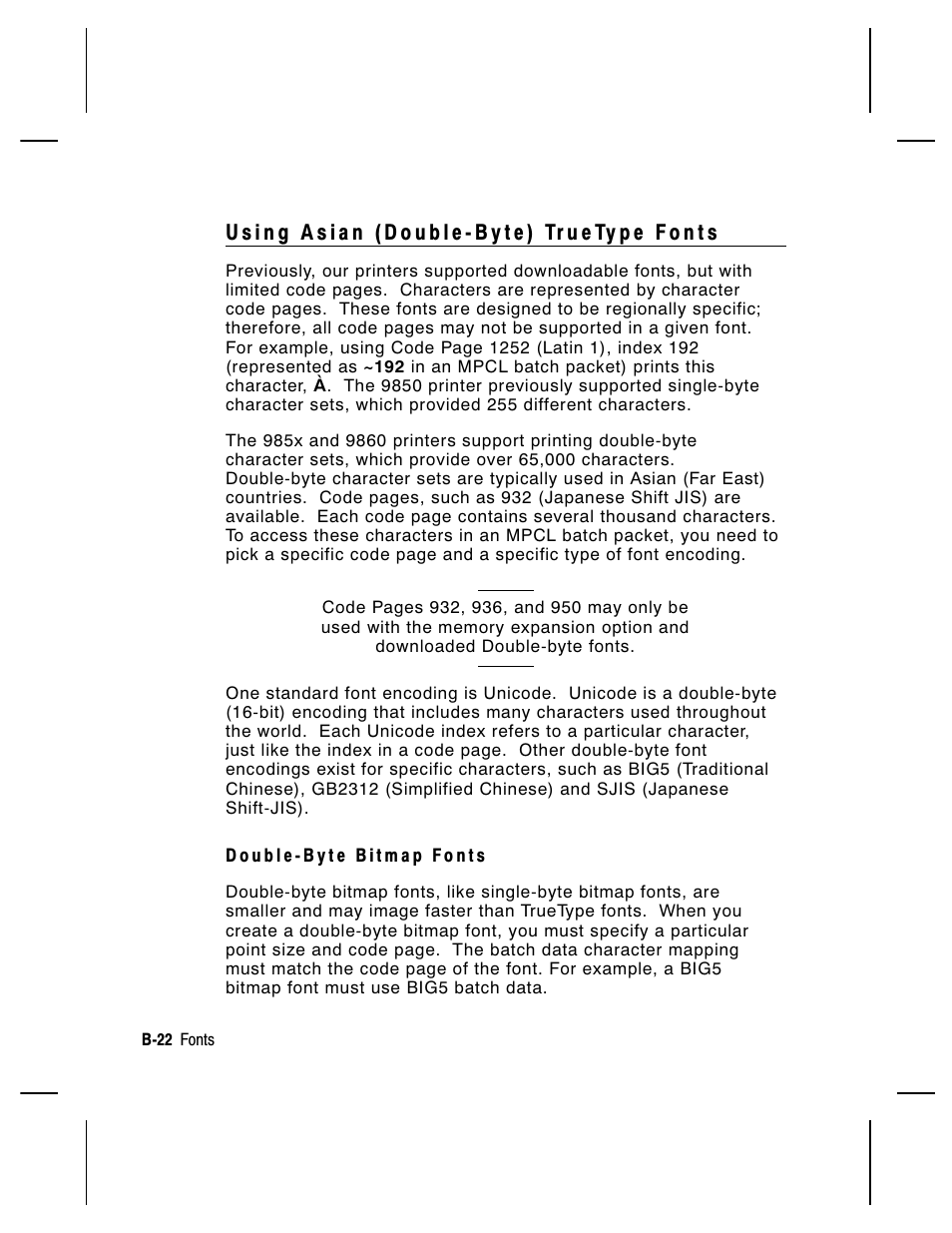 Paxar Monarch 9850 User Manual | Page 266 / 322