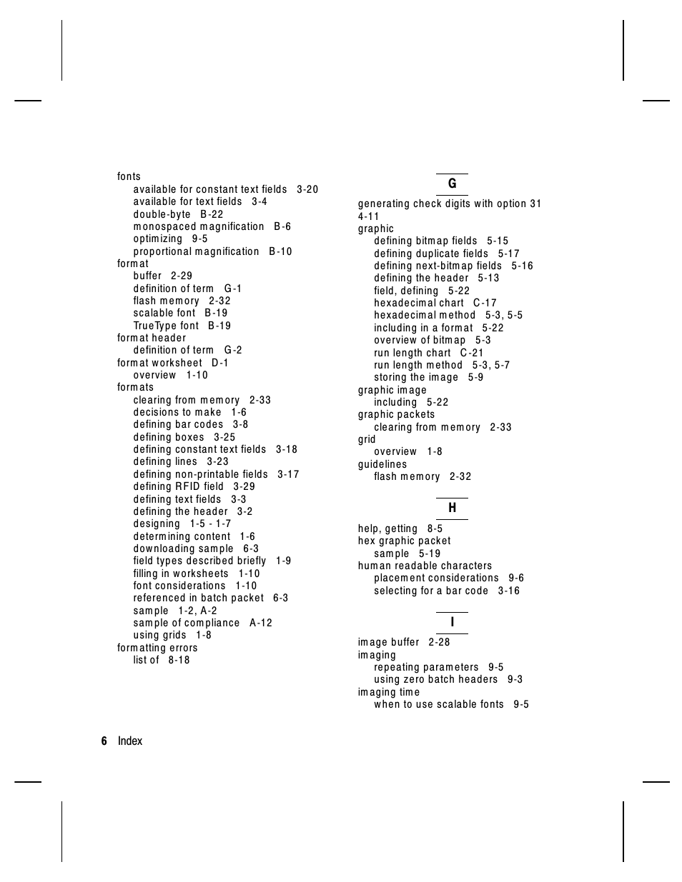 Paxar Monarch 9850 User Manual | Page 312 / 322