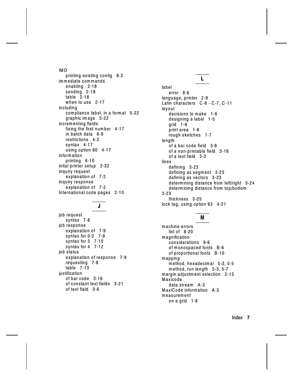 Paxar Monarch 9850 User Manual | Page 313 / 322