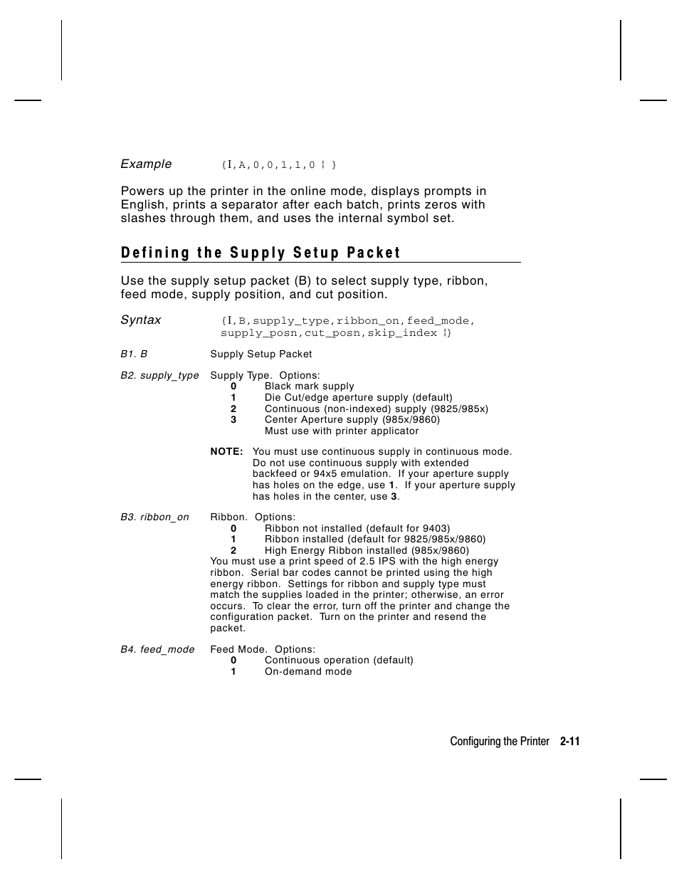 Paxar Monarch 9850 User Manual | Page 33 / 322