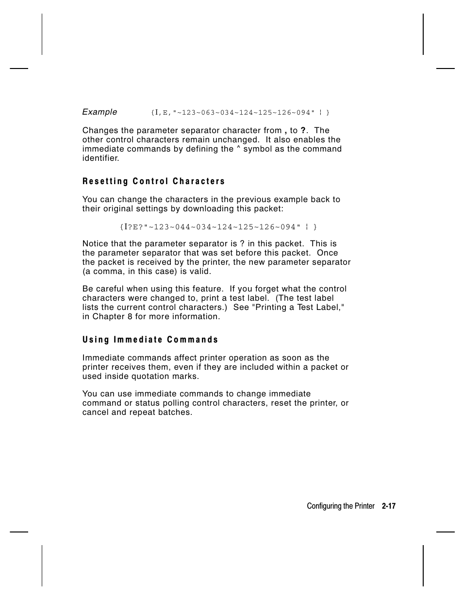 Paxar Monarch 9850 User Manual | Page 39 / 322