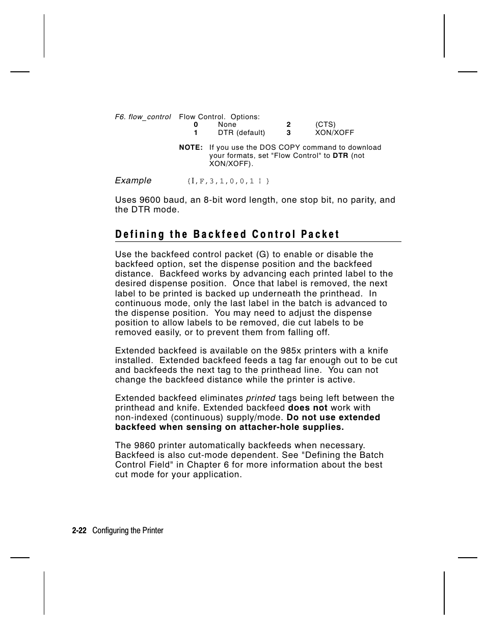 Paxar Monarch 9850 User Manual | Page 44 / 322