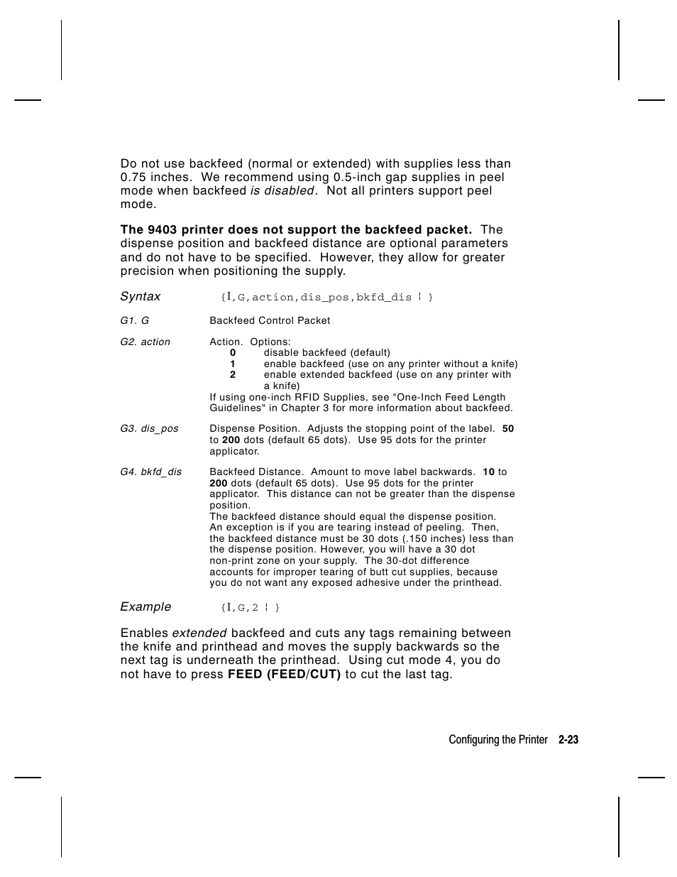 Paxar Monarch 9850 User Manual | Page 45 / 322