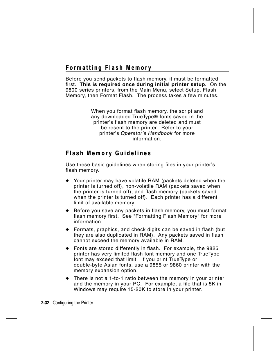 Paxar Monarch 9850 User Manual | Page 54 / 322