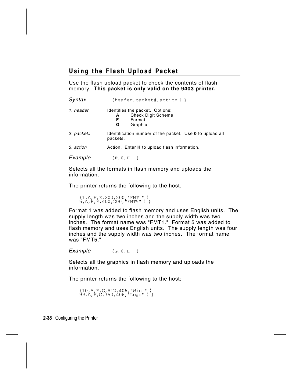 Paxar Monarch 9850 User Manual | Page 60 / 322