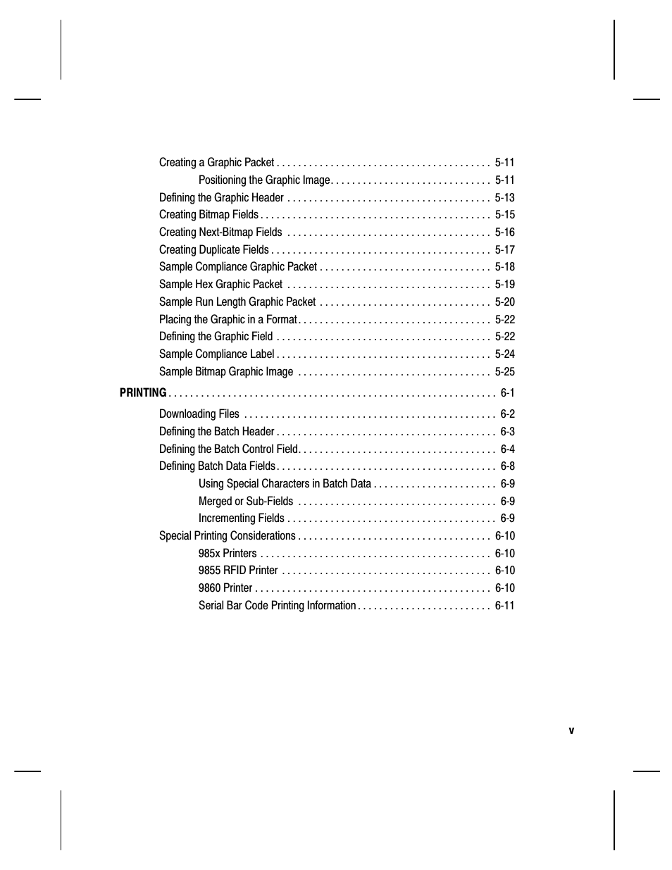 Paxar Monarch 9850 User Manual | Page 7 / 322