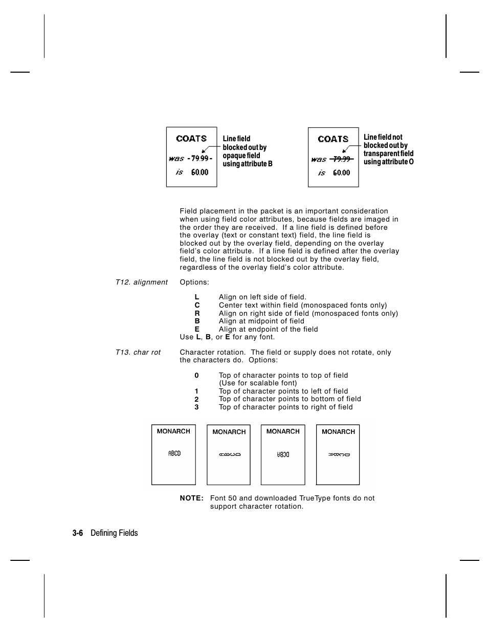 Paxar Monarch 9850 User Manual | Page 72 / 322