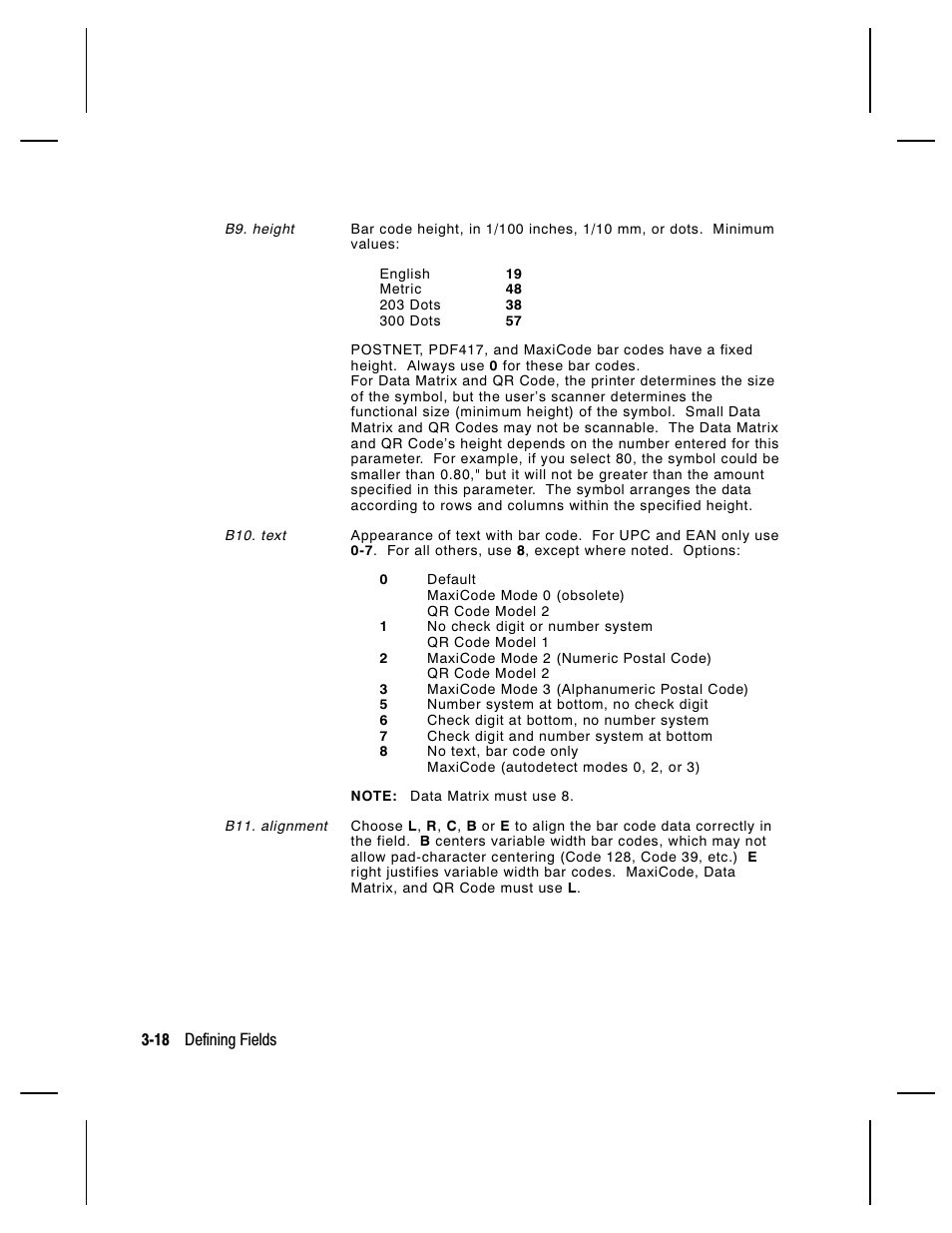 Paxar Monarch 9850 User Manual | Page 84 / 322