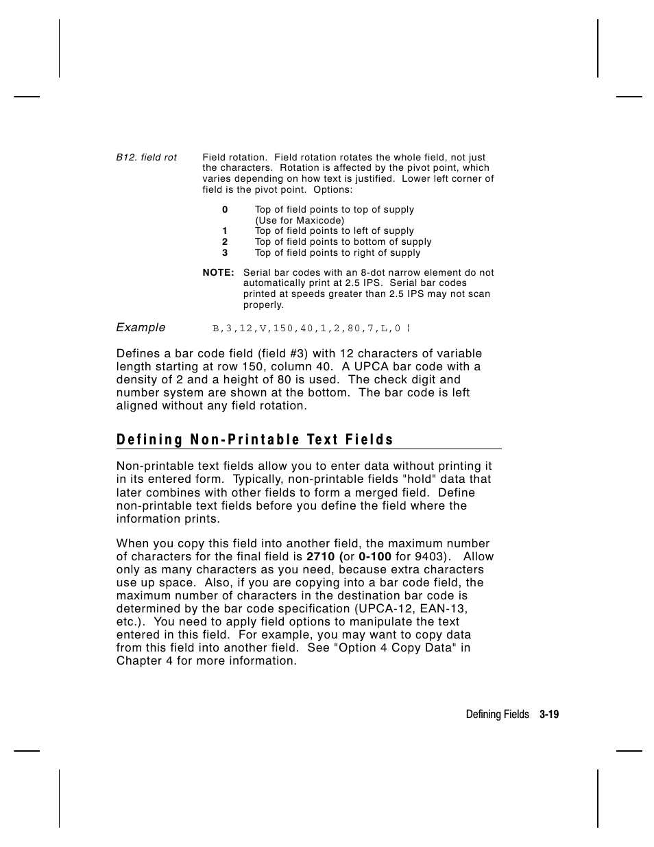 Paxar Monarch 9850 User Manual | Page 85 / 322
