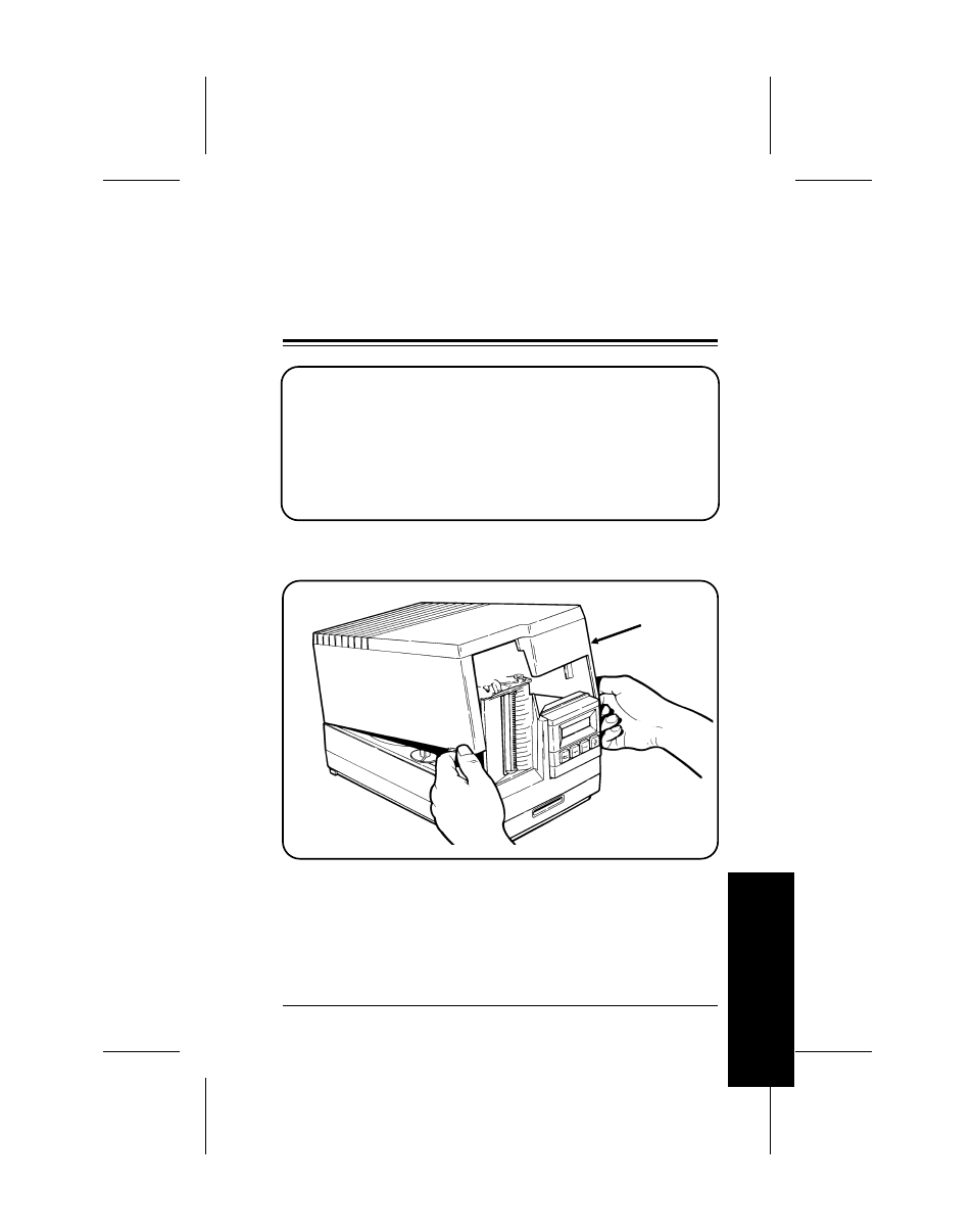 Cleaning the printhead and platen roller | Avery Dennison 9406 Equipment Manual User Manual | Page 33 / 44