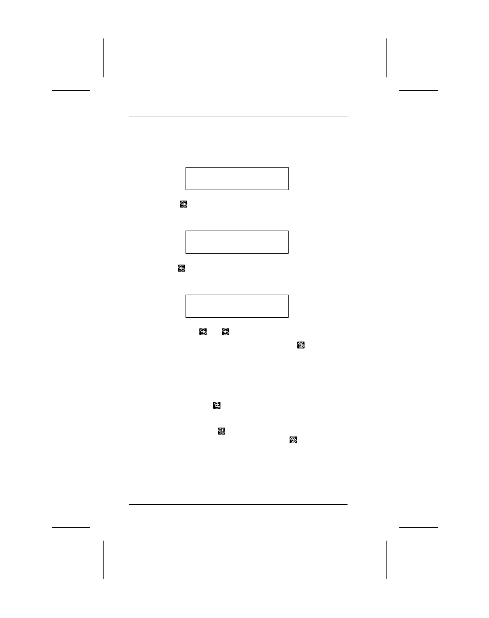 Exiting an option | Avery Dennison 9406 Operator Handbook User Manual | Page 14 / 48