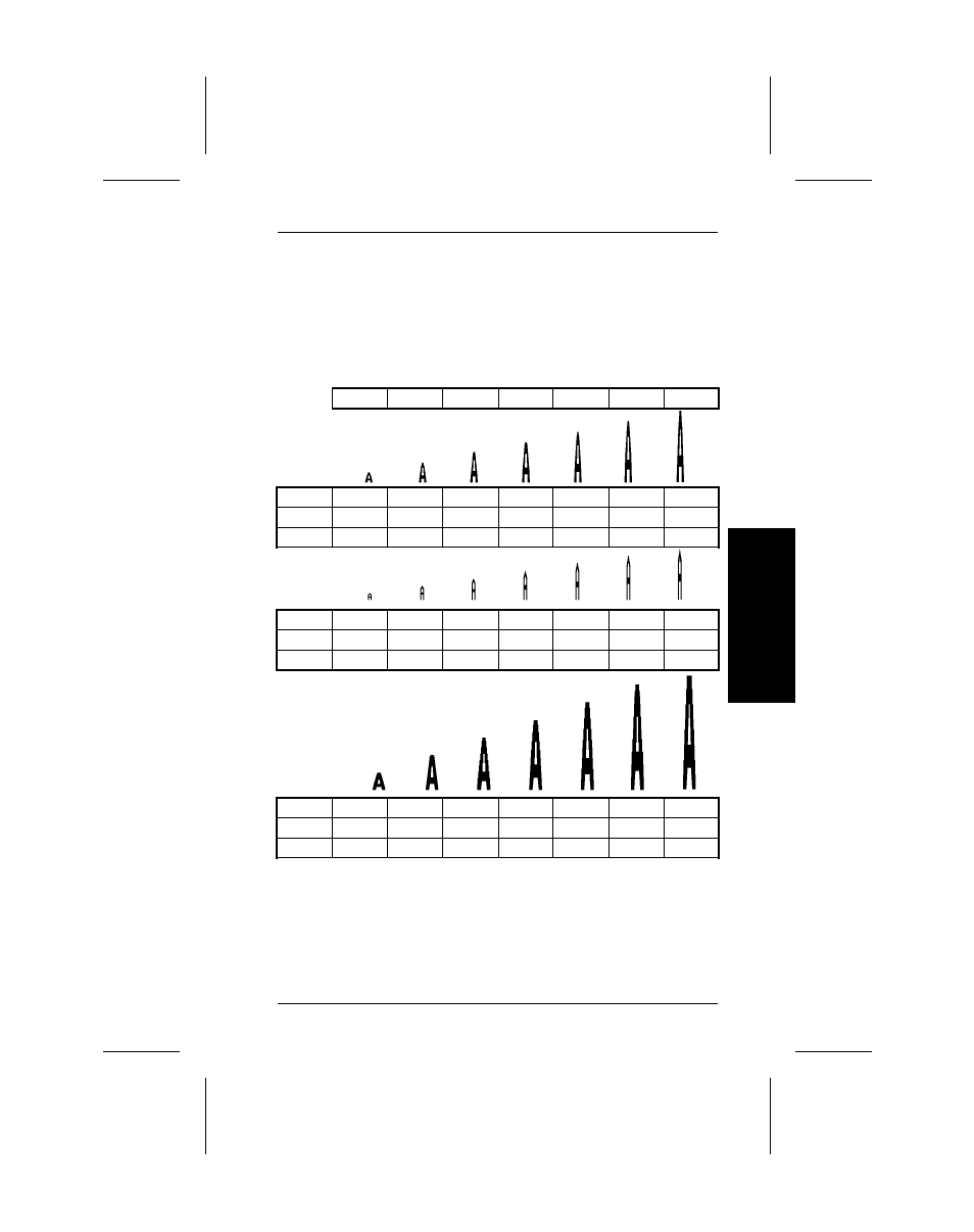 Character height | Avery Dennison 9406 System Administrator Guide User Manual | Page 153 / 204