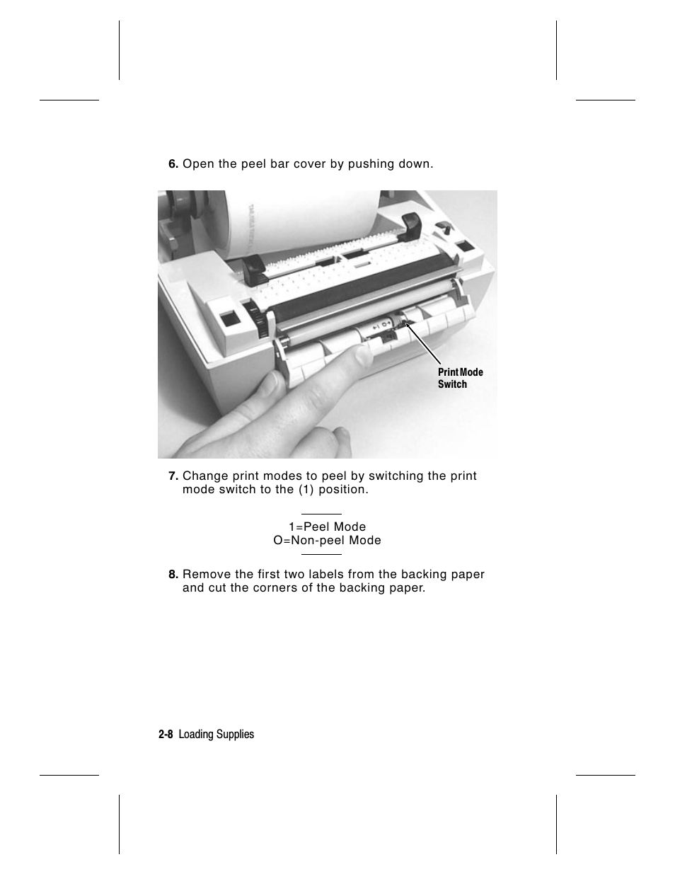 Cleaning the printhead 3-2, Cleaning the printhead -2 | Avery Dennison 9414 Equipment Manual User Manual | Page 20 / 36