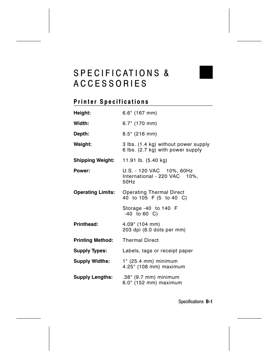 Avery Dennison 9414 Equipment Manual User Manual | Page 29 / 36