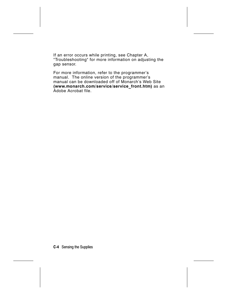 Avery Dennison 9414 Equipment Manual User Manual | Page 34 / 36