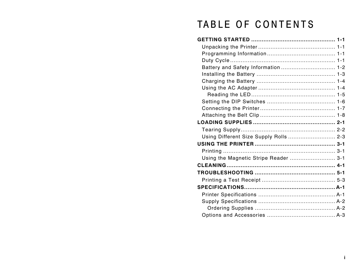Avery Dennison 9430R Operator Handbook User Manual | Page 5 / 32