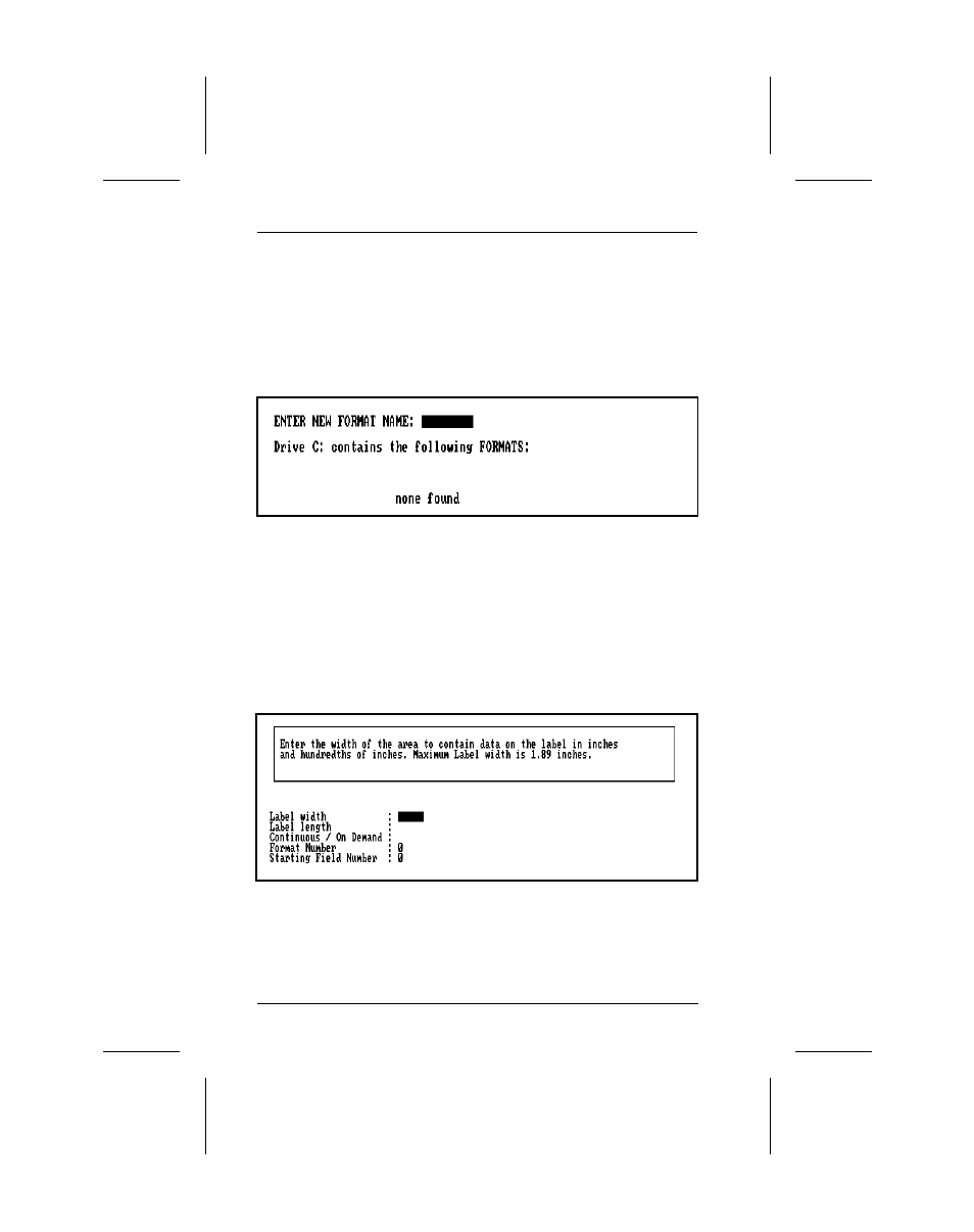 Creating a format | Avery Dennison 9450 RASCAL User Manual | Page 30 / 92