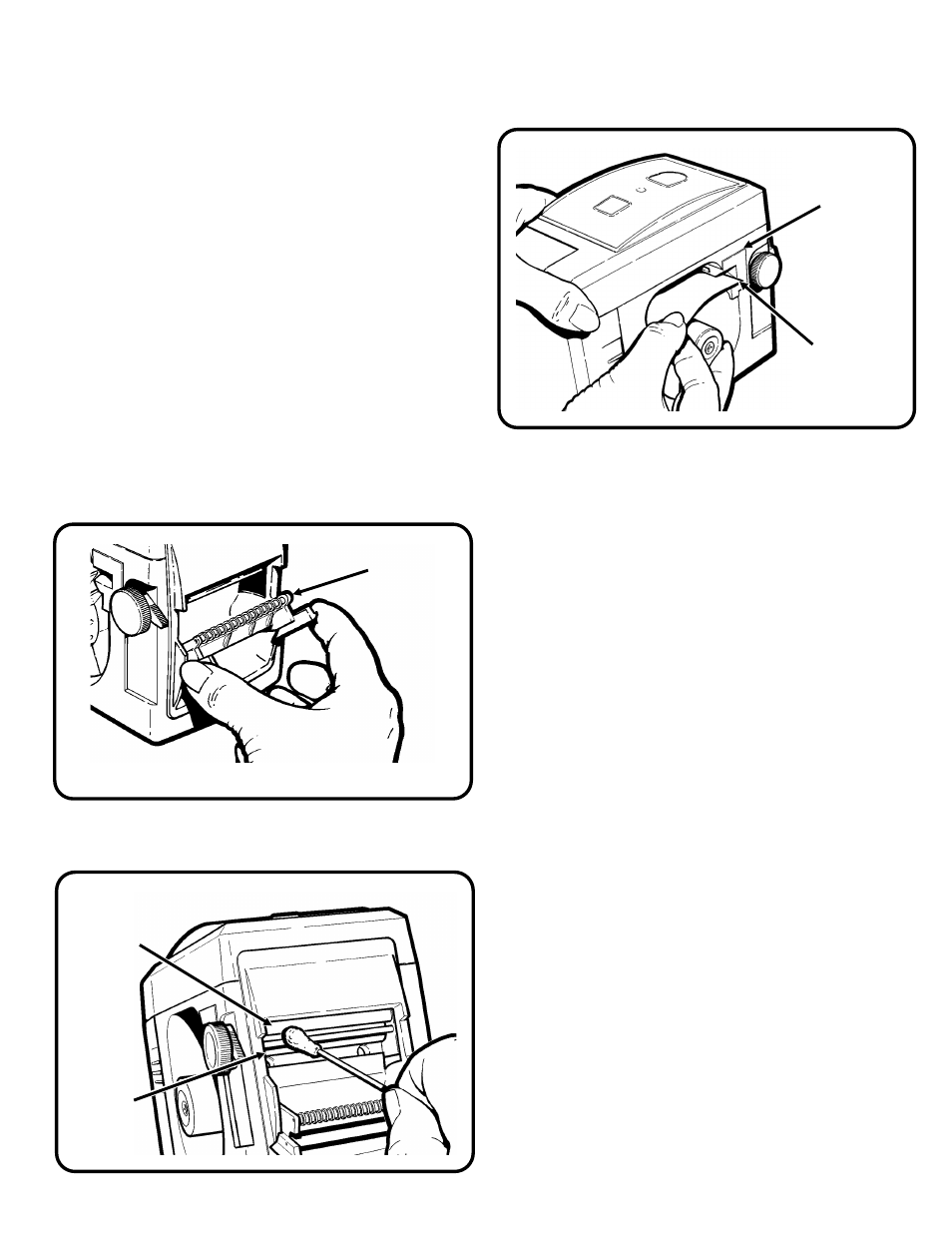 Cleaning the printer | Avery Dennison 9450 RASCAL Wall Chart User Manual | Page 2 / 4