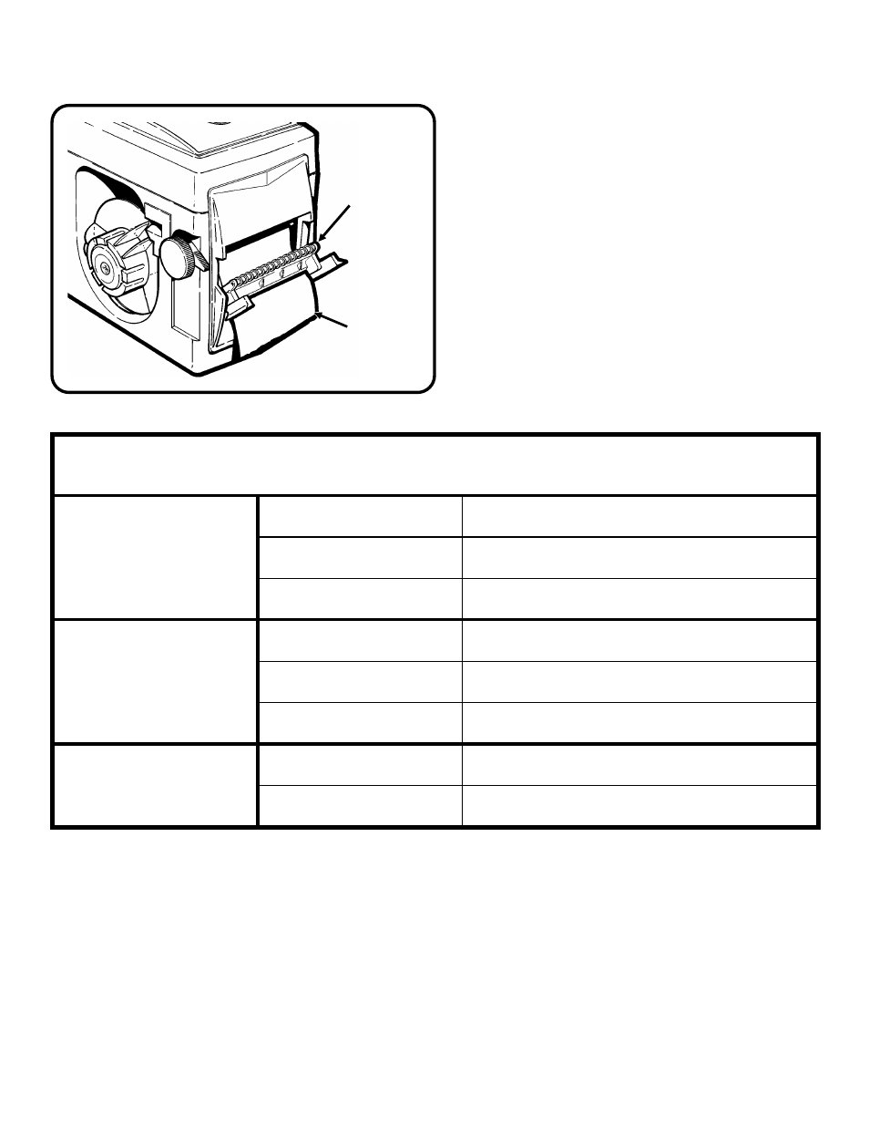 Led indicator troubleshooting reference | Avery Dennison 9450 RASCAL Wall Chart User Manual | Page 4 / 4