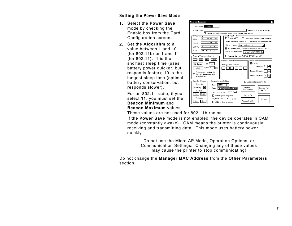 Avery Dennison 9460IP User Manual | Page 7 / 16