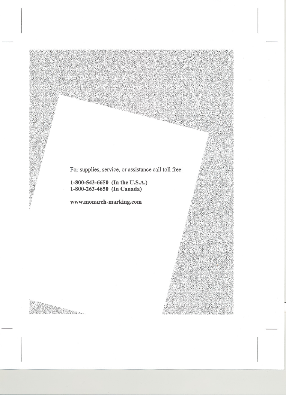 Avery Dennison 9820 User Manual | Page 24 / 24